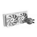 Zalman ALPHA24 White CPU Liquid Cooler 240mm Radiator 2 x 10 mm Fan ARGB pump Dual Processor All-in-