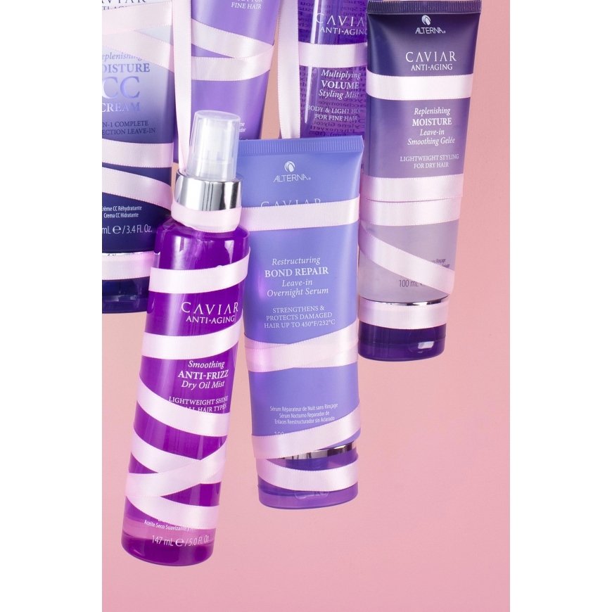 Alterna Haircare Caviar Anti-Aging Restructuring Bond Repair Leave-In Overnight Serum Juukseseerum 1 – 2