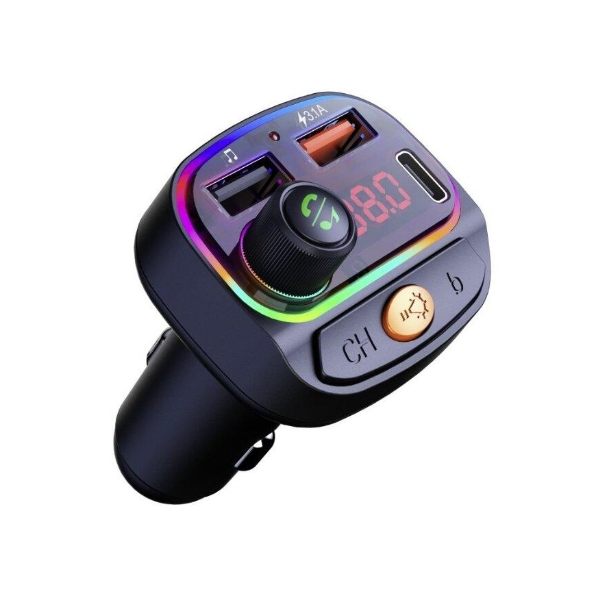 Swissten RGB Bluetooth FM Transmitter 2x