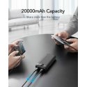 4Kom External battery POWER BANK VEGER (L20S) 20000mAh (2xUSB 1xType-C QC3.0 20W) black 4Kom External battery POWER BANK VEGER (L20S) 20000mAh (2xUSB 1xType-C QC3.0 20W) black