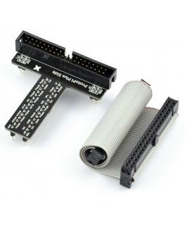 Msx Electronics ProtoPi Plus Side – GPIO Raspberry Pi 4/3/2/B -laajennus leipälevylle + nauhakaapeli