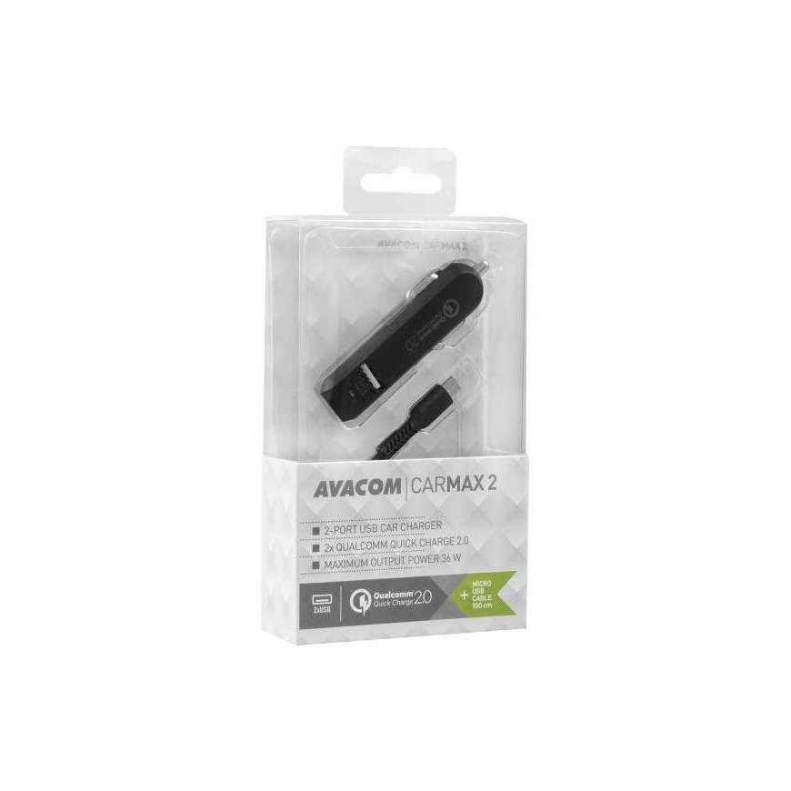 Avacom CarMAX 2 2x USB-A 2 A (NACL-QC2XM-KK) – 2