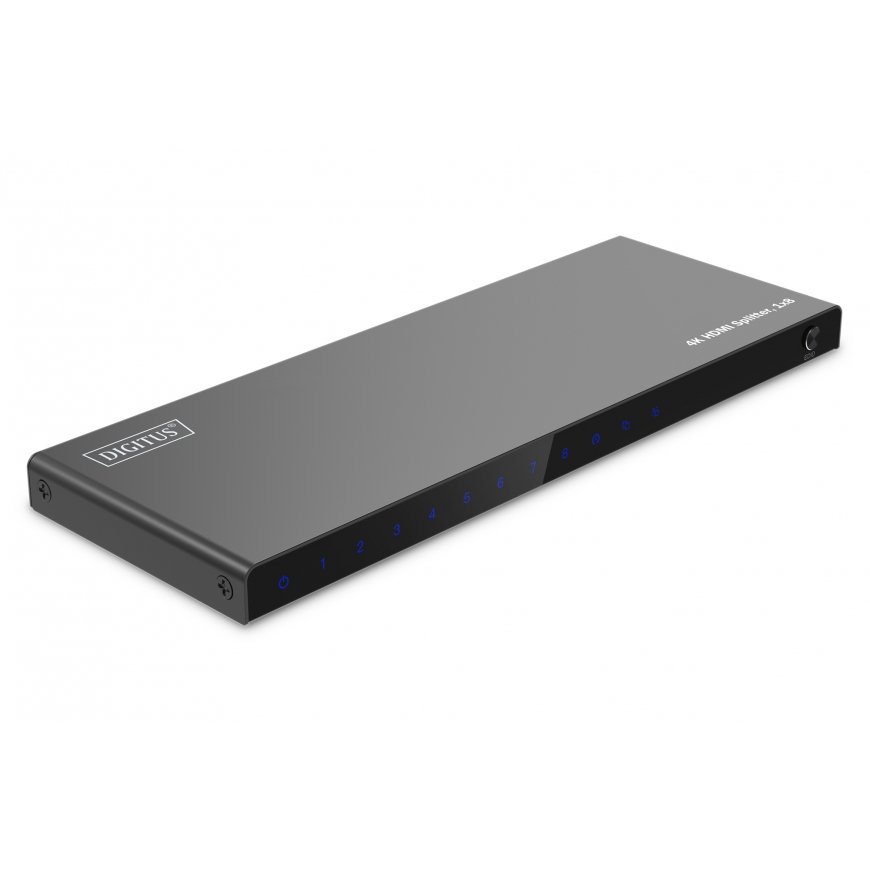 Digitus DS-55338 vaizdo signalų daliklis HDMI 8x HDMI