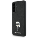 Karl Lagerfeld Fixed Glitter Ikonik Logo Metal Pin Samsung Galaxy A56 - phone case in black Karl Lagerfeld Fixed Glitter Ikonik Logo Metal Pin Samsung Galaxy A56 - phone case in black