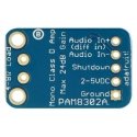 Mono 2.5WD class audio amplifier, PAM8302, Adafruit 2130 Mono 2.5WD class audio amplifier, PAM8302, Adafruit 2130