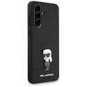 Karl Lagerfeld Fixed Glitter Ikonik Logo Metal Pin Samsung Galaxy A56 - phone case in black Karl Lagerfeld Fixed Glitter Ikonik Logo Metal Pin Samsung Galaxy A56 - phone case in black