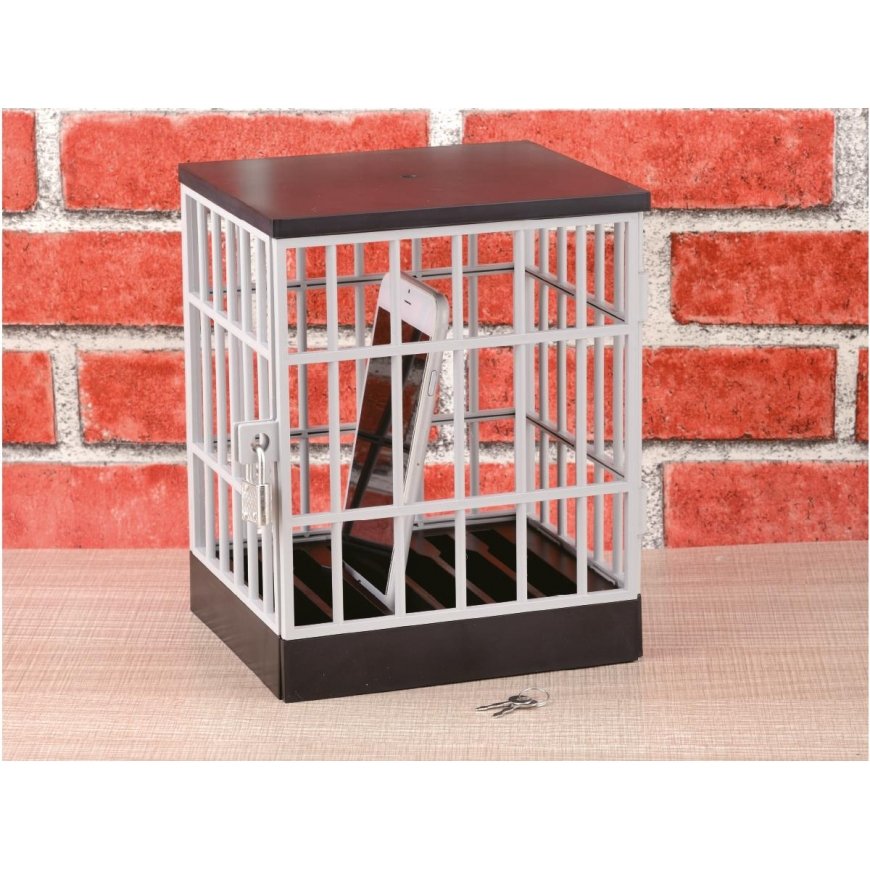 Phone storage Itotal, plastic, with lock