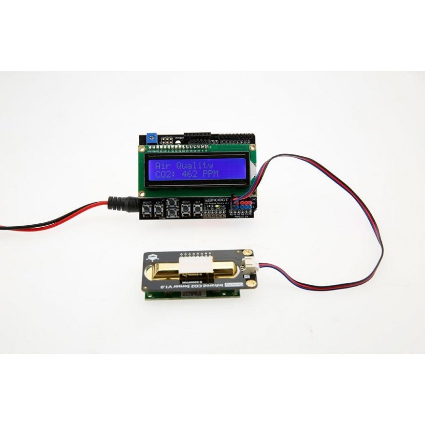 DFRobot Gravity Analog Infrared CO2 Sensor 4.5~5.5V DC 0~5000ppm ±(50ppm+3%) 0~50C – 4