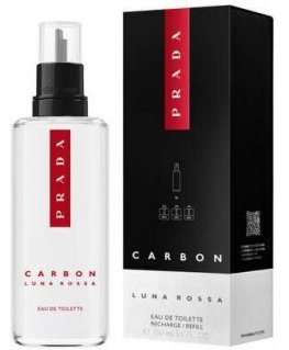 Prada Luna Rossa Carbon EDT miesten toalettivesi - täyttö, 150 ml