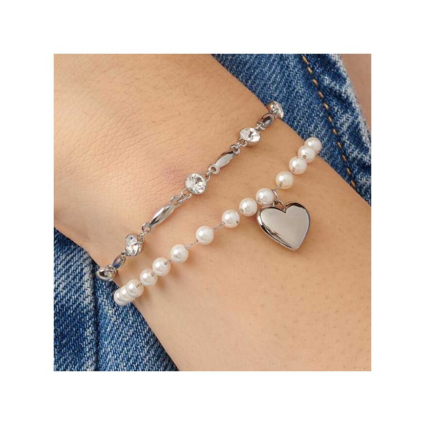 Brosway Charming Double Bracelet with Crystals and Shell Pearls Chakra BHKB213 – 2
