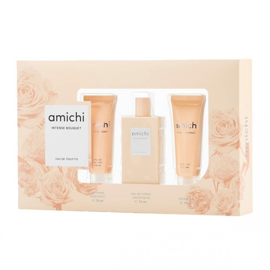 Naisten hajuvesisarja Amichi Intense Bouquet 3 kpl