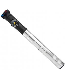 Pumppu BETO Mini Alu TH-008AN harmaa letkulla ja painemittarilla 5,5bar