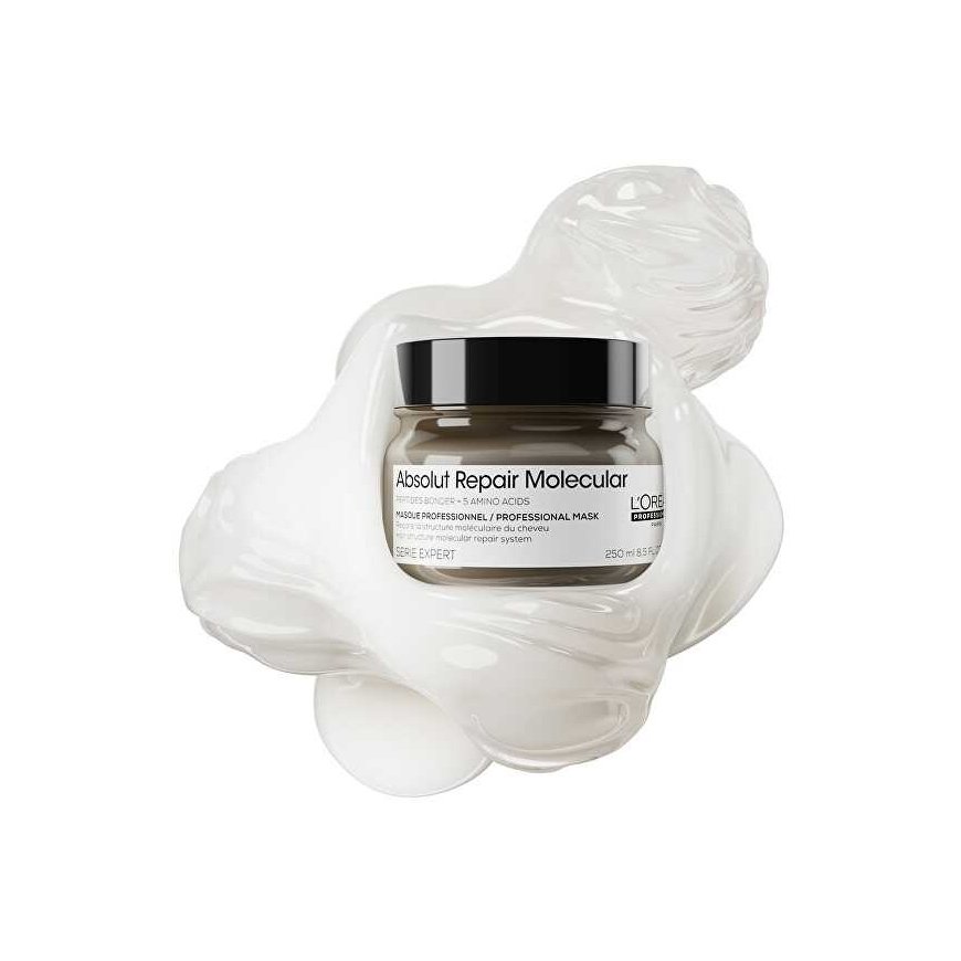 L'Oreal L´Oréal Professionnel Mask for damaged hair Absolute Repair Molecular (Professional Mask) 250ml atstatomoji plaukų priež – 4