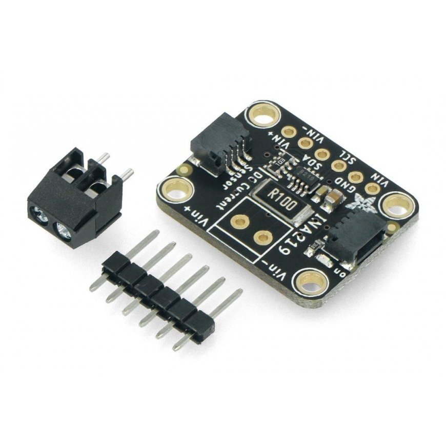 Kaksisuuntainen virta-/tehoanturi, INA219, 26V 3,2A, STEMMA AT/Qwiic, Adafruit 904 – 4