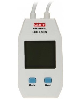 USB-A, USB-C tester, QC1.0/ 2.0/ 3.0/ 4.0 (Type C) and QC1.0/ 2.0/ 3.0 (Type A) protocols, 0~99999mAh 0~1000Wh 1~480?, 4~24VDC, 