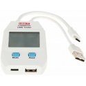 USB-A, USB-C tester, QC1.0/ 2.0/ 3.0/ 4.0 (Type C) and QC1.0/ 2.0/ 3.0 (Type A) protocols, 0~99999mAh 0~1000Wh 1~480?, 4~24VDC, USB-A, USB-C tester, QC1.0/ 2.0/ 3.0/ 4.0 (Type C) and QC1.0/ 2.0/ 3.0 (Type A) protocols, 0~99999mAh 0~1000Wh 1~480?, 4~24VDC,