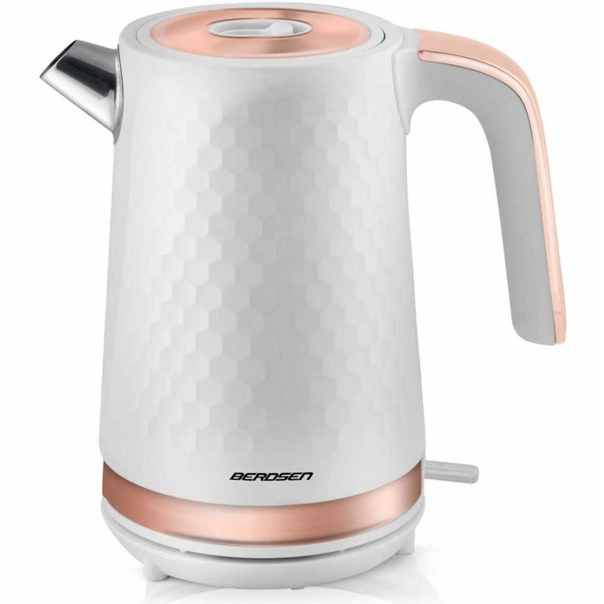 Electric kettle 1.7l Berdsen BD-705 white and copper – 2