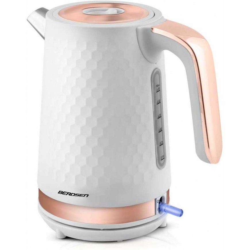 Elektrinis virdulys 1,7l Berdsen BD-705 balta ir-miedziany – 3