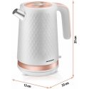 Electric kettle 1.7l Berdsen BD-705 white and copper