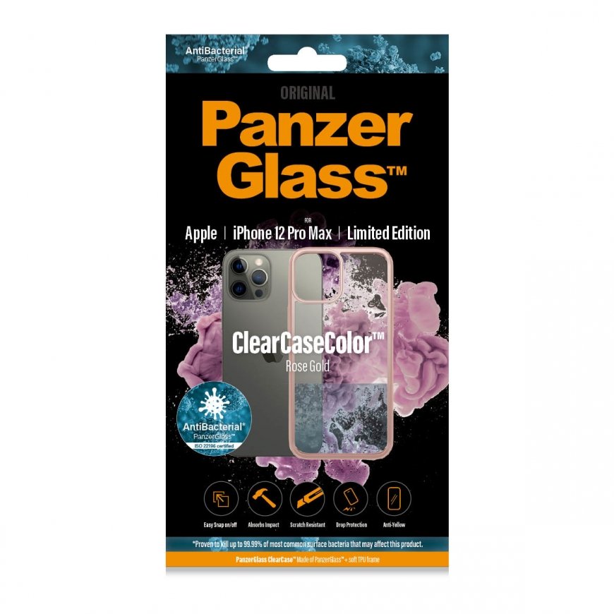 PanzerGlass ® ClearCaseColor™ iPhone 12 Pro Max - Rose Gold Limited Edition – 3
