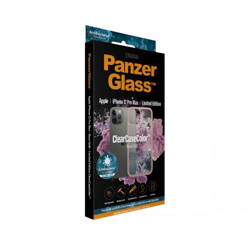 PanzerGlass ® ClearCaseColor™ iPhone 12 Pro Max - Rose Gold Limited Edition – 5