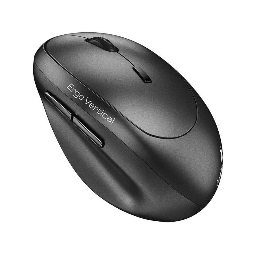 Bevielė pelė, Genius Ergo 8350S, pilka, optinė, 2400DPI