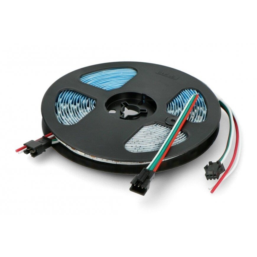 Btf Lighting RGB LED strip SK6812 - digital, addressable - IP30 60 LED/m, 5V - 5m - white – 2