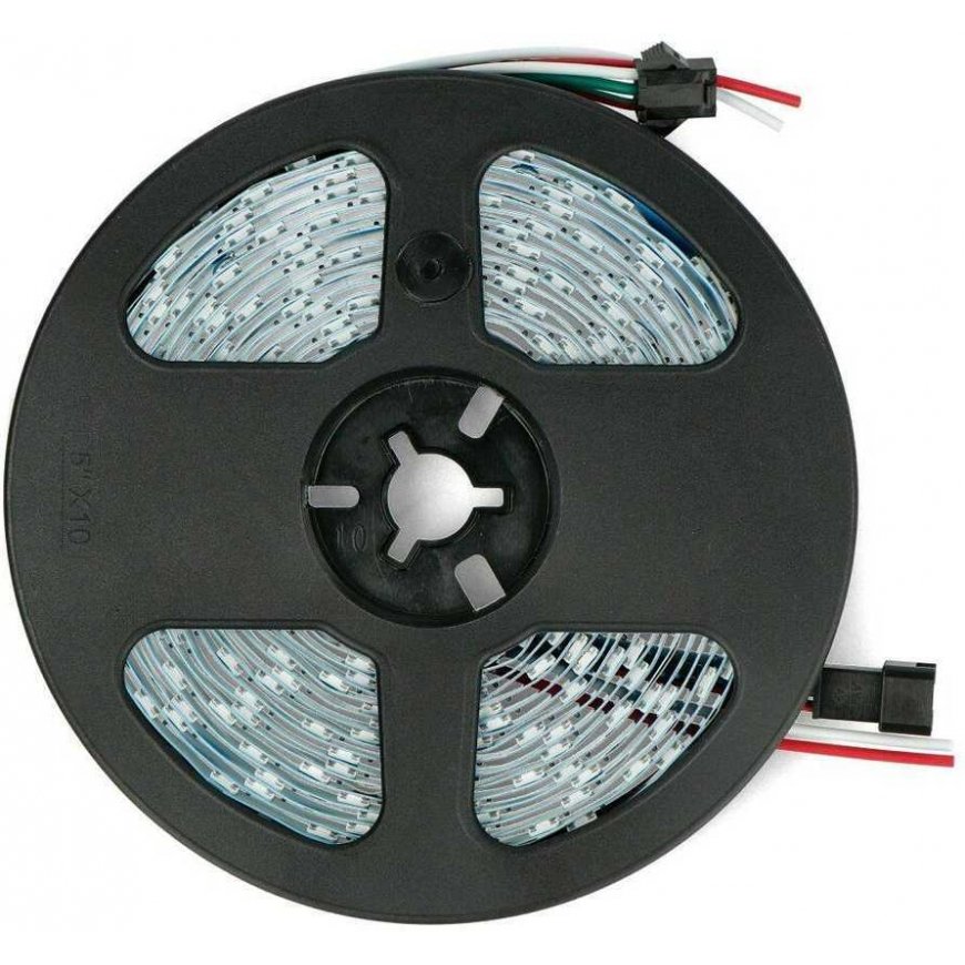 Btf Lighting RGB LED strip SK6812 - digital, addressable - IP30 60 LED/m, 5V - 5m - white – 4