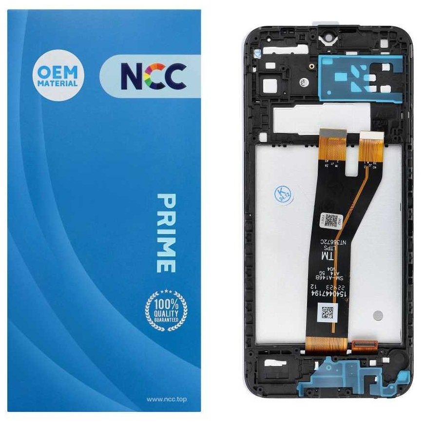 NCC LCD screen for SAMSUNG A14 5G A146 B/M OEM with frame – 4