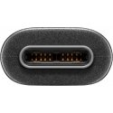 Goobay 67995 USB cable USB 2.0 0.6 m Micro-USB B USB C Grey