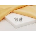 Brilio Silver Dazzling silver earrings with clear zircons EA613W Brilio Silver Dazzling silver earrings with clear zircons EA613W