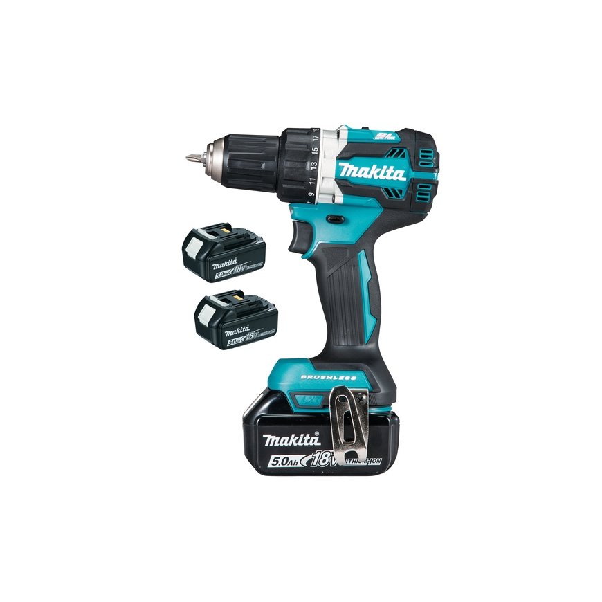 Makita DDF484RT3J puur 2000 RPM 1,8 kg Must, Sinine, Hõbe – 2