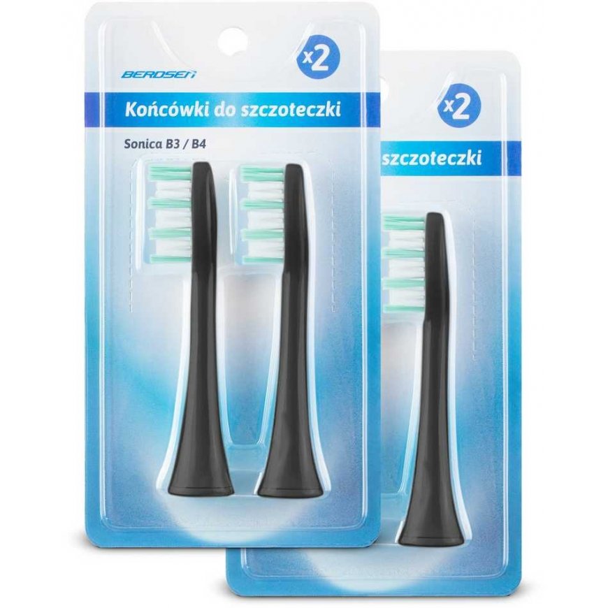 Hammasharja Berdsen B3 päät Sonic-hammasharjalle 4 kpl.
