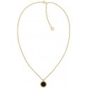 Tommy Hilfiger modern gold-plated iconic circle pendant 2780656