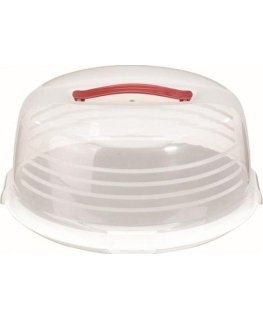 Curver Plastikinė torto laikymo dėžė 34,8 x 34,8 x 15,5 cm (172572)
