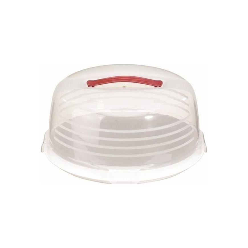 Curver Plastikinė torto laikymo dėžė 34,8 x 34,8 x 15,5 cm (172572)