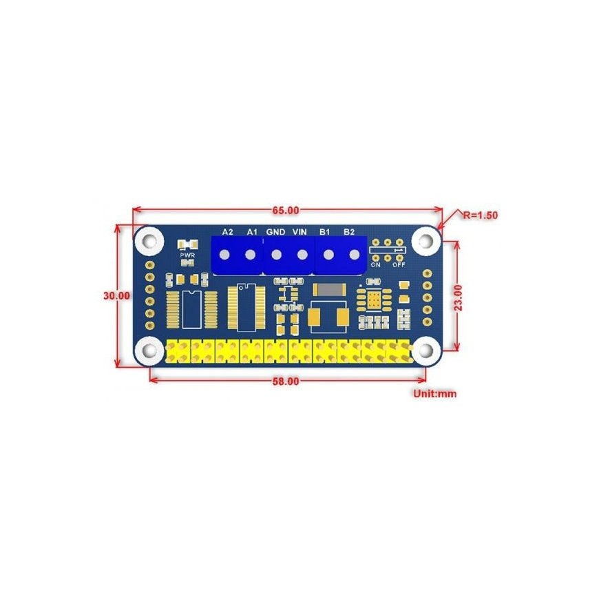 DC controller module Raspberry Pi - I2C interface two channels – 2