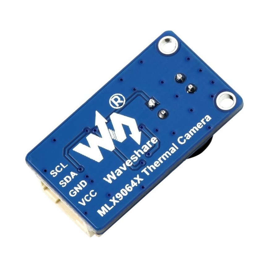 IR lämpökamera MLX90641 16×12px, 55 FOV - I2C - Waveshare 20465 – 2