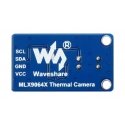 IR thermal camera MLX90641 16×12px, 55 FOV - I2C - Waveshare 20465 IR thermal camera MLX90641 16×12px, 55 FOV - I2C - Waveshare 20465