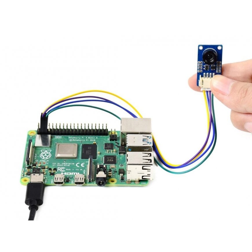 IR termo kamera MLX90641 16×12px, 55 FOV - I2C - Waveshare 20465 – 5