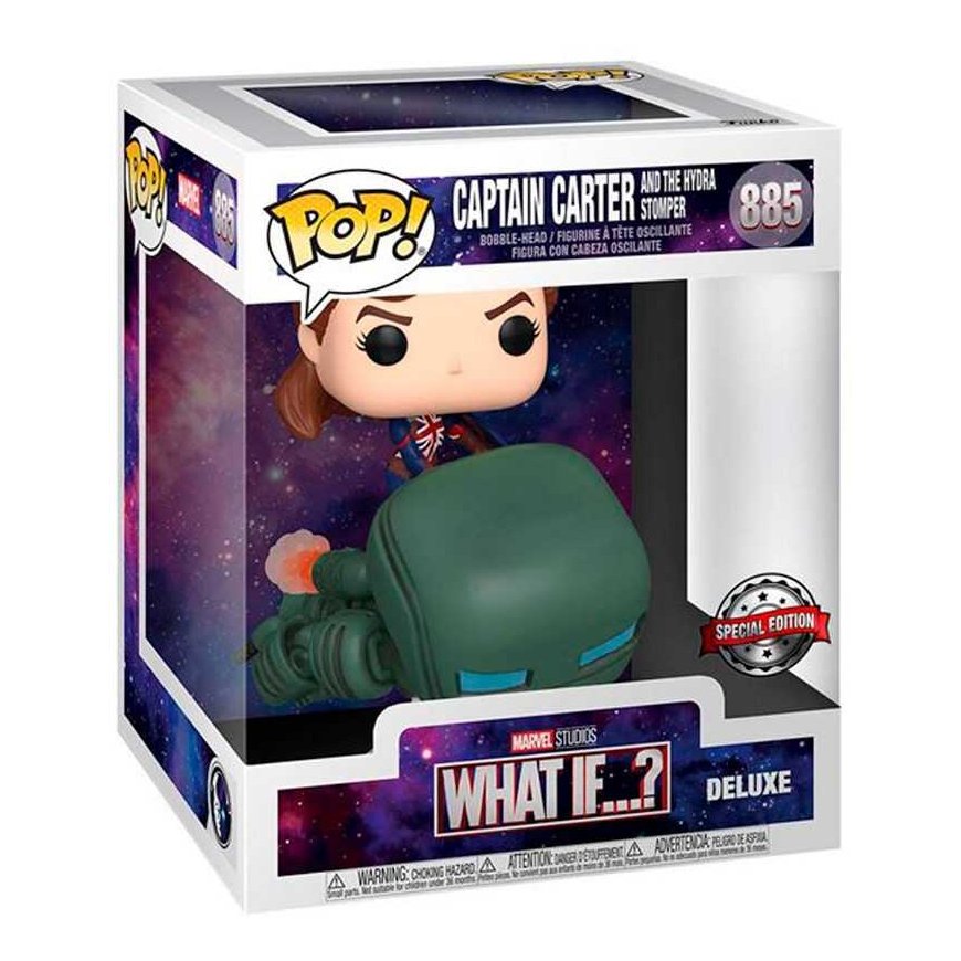 Funko POP -hahmo Marvel What If Captain Carter Exclusive