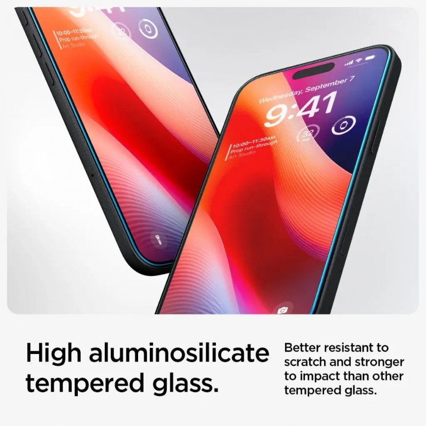 Spigen Glas.tR Slim HD Kirkas näytönsuoja Apple 1 kpl – 3