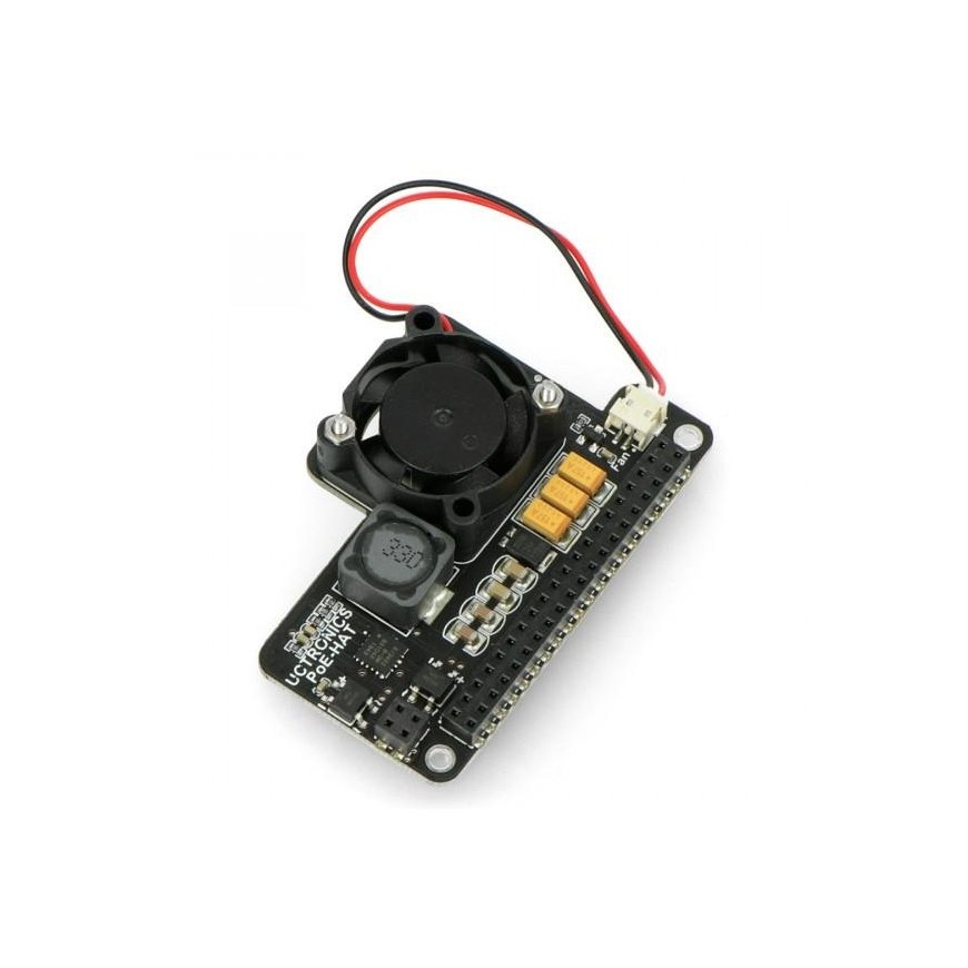 PoE Hat power module Raspberry Pi 4B / 3B + UCTRONICS U6110
