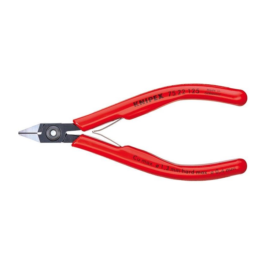 Electronics pliers 125mm, 75 22 125 KNIPEX