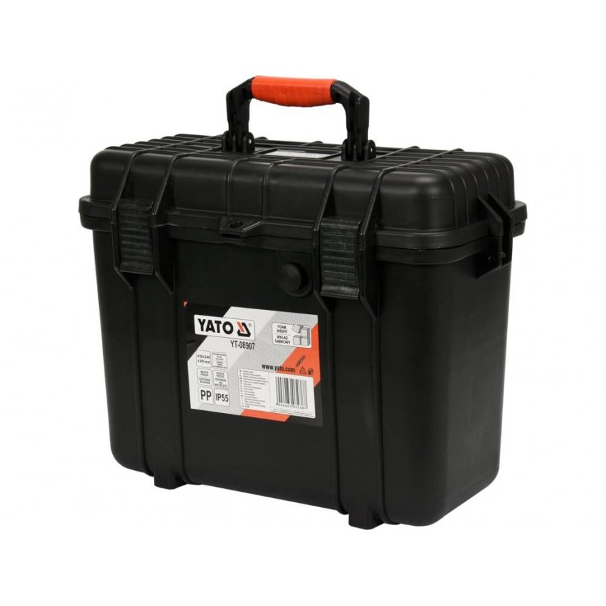 Yato YT-08907 karp varustusele Kõva ümbris Must
