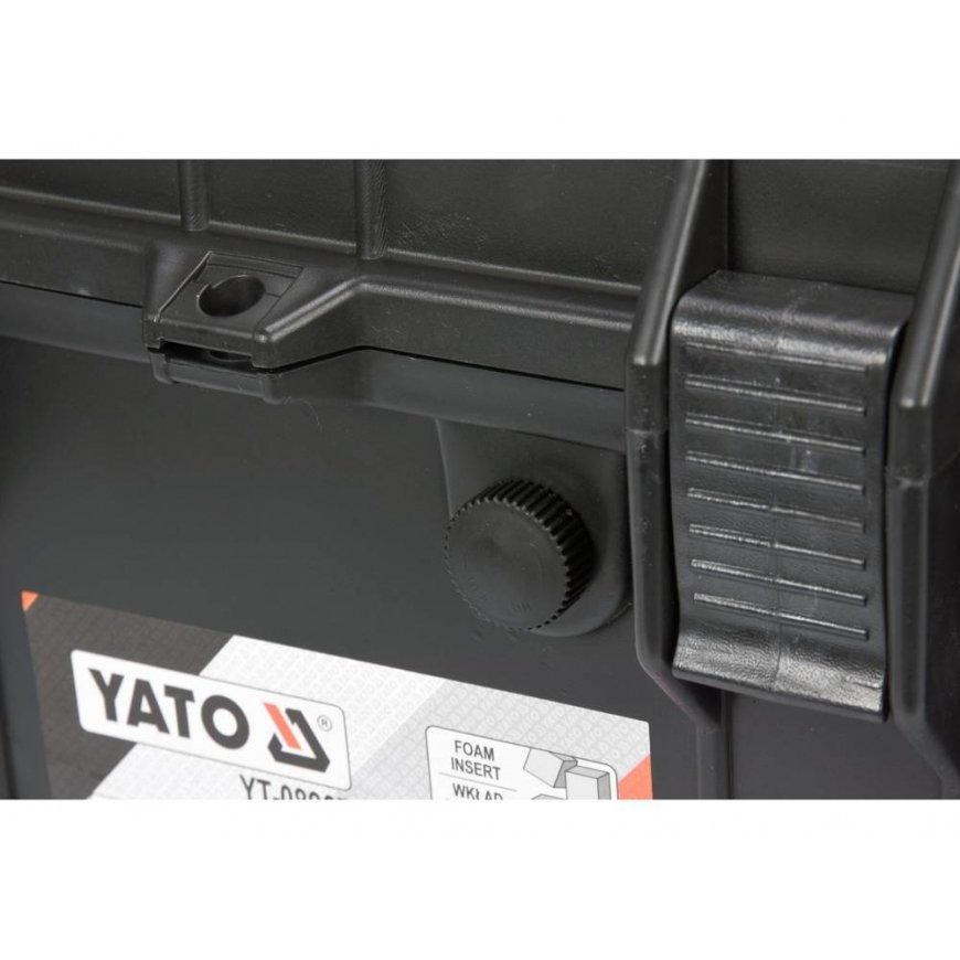 Yato YT-08907 dėžė įrangai Dėklas kietu korpusu Juoda – 3