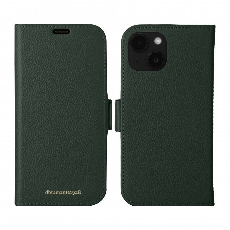 dbramante1928 New York mobilo telefonu apvalks Folio Zaļš – 3