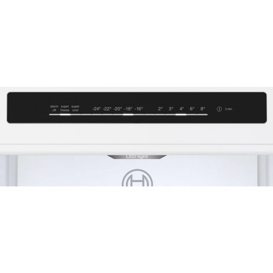 Bosch Serie 4 KGN36VIBT холодильник с морозильной камерой Отдельно стоящий 321 L B Нержавеющая сталь – 4