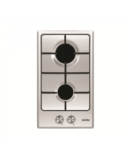 Simfer Hob H3.200.VGRIM Gas, Number of burners/cooking zones 2