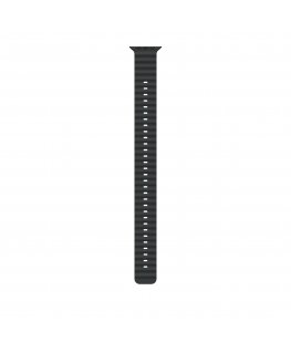 Apple MXTM3ZM/A Smart Wearable Accessories Ремешок Черный Фторкаучук, Титановый